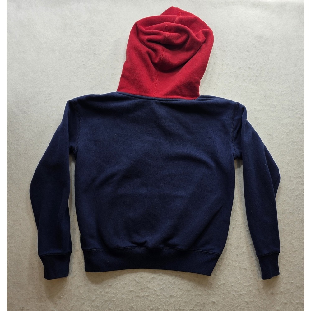 Polo Ralph Lauren Boy's Blue, Red, Yellow Pullover One Pocket Hoodie. Size XL 16 - Picture 3 of 8